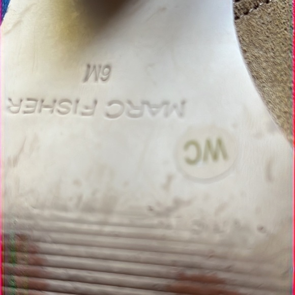 🔥 Marc Fisher Escape Over The Knee block heel Boots Size 6M - Picture 4 of 5